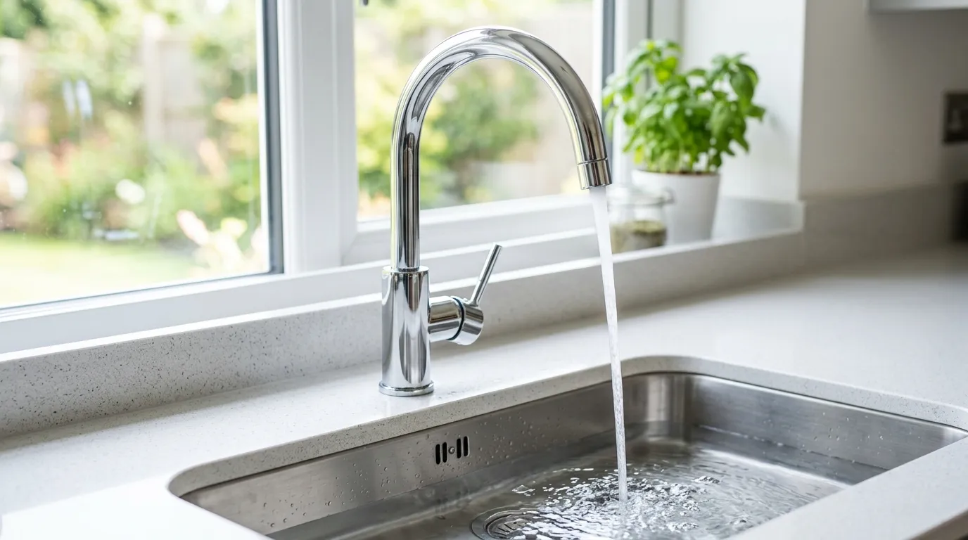 Local Plumbing Master Pros same day plumber fixing a faucet in Commerce, TX